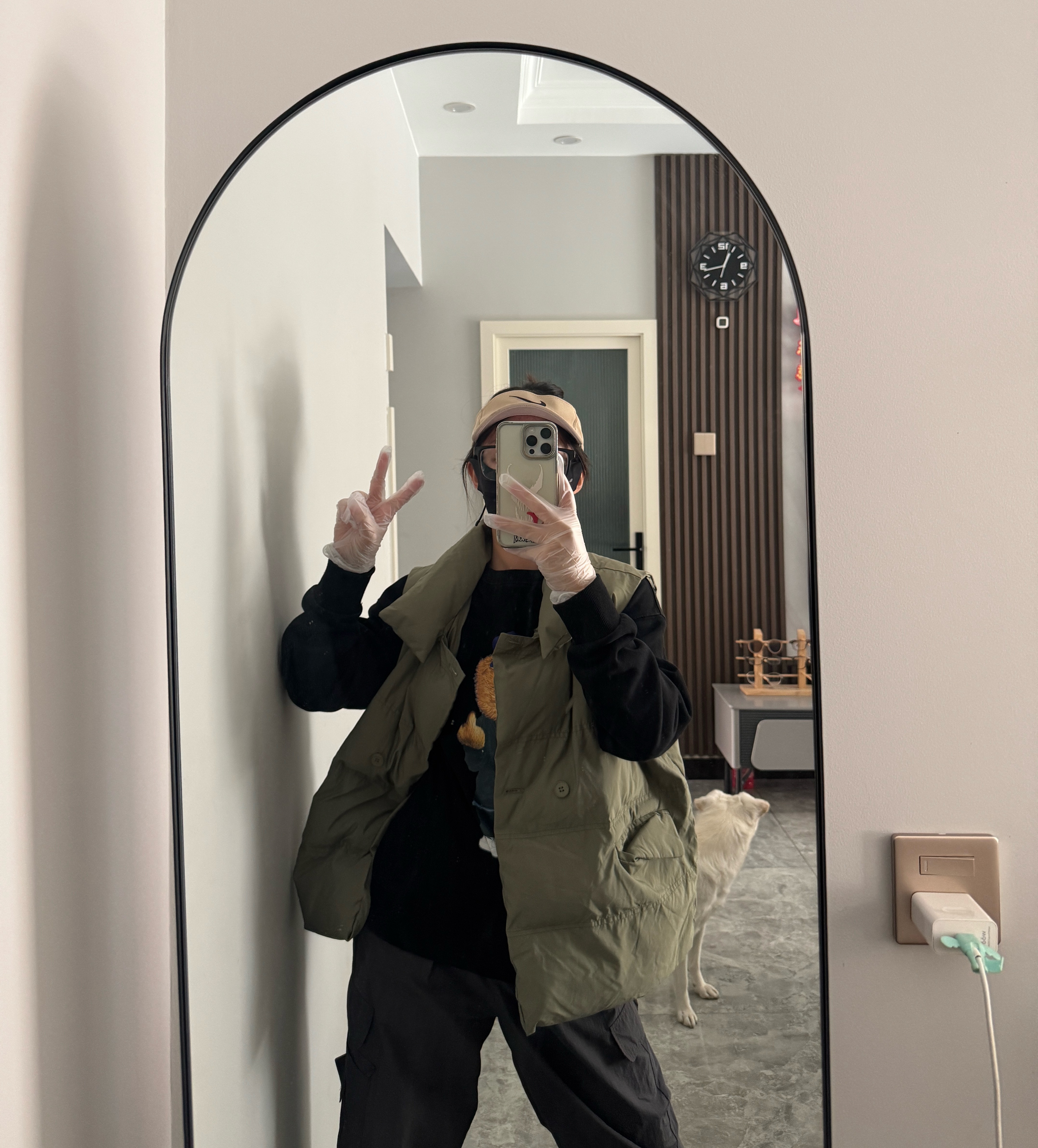 难得勤快一回给摩托车“洗洗澡”喽 