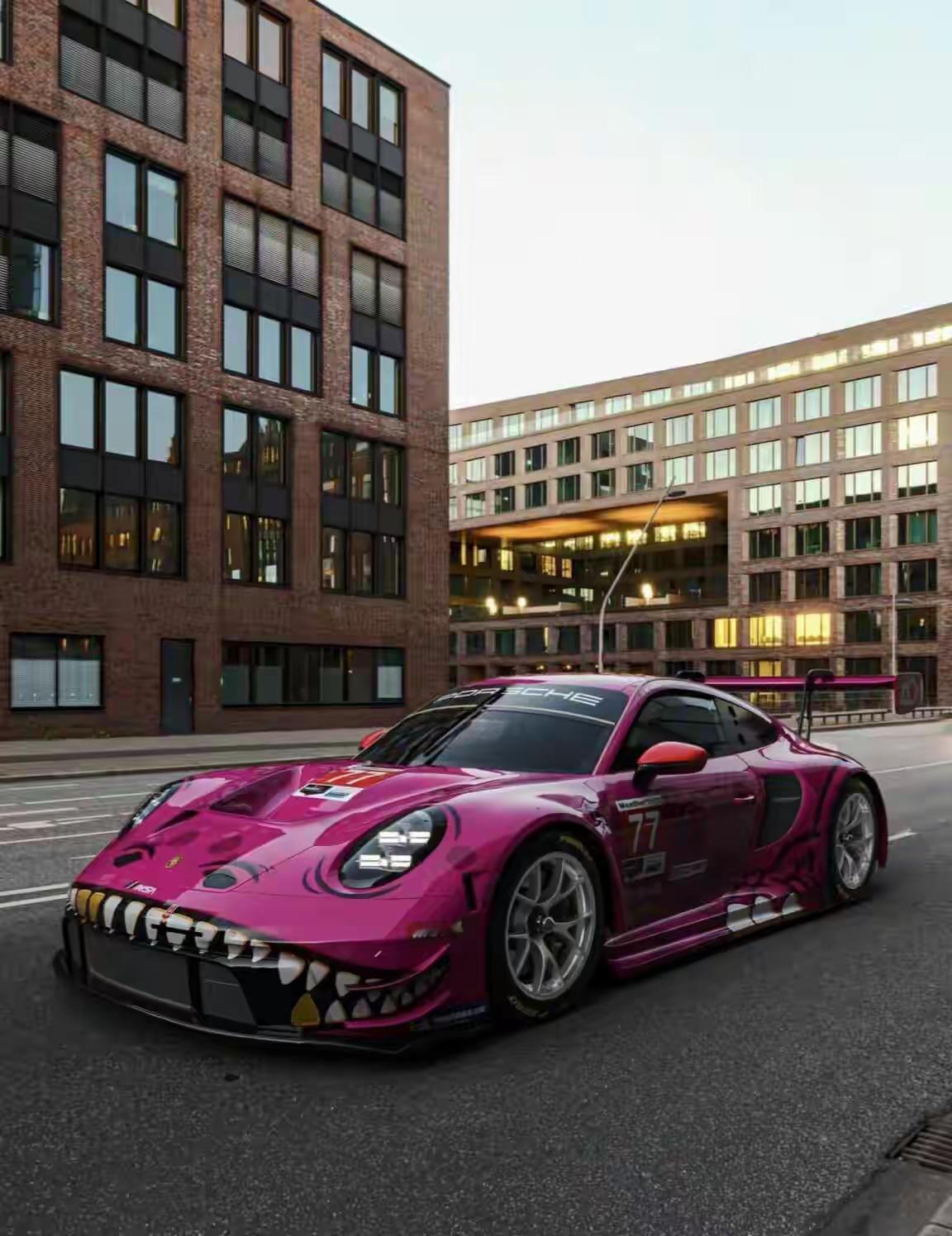 赛道显眼包 ｜ 911 GT3 R 的“恐龙家族”🏎️911 GT3 R (T