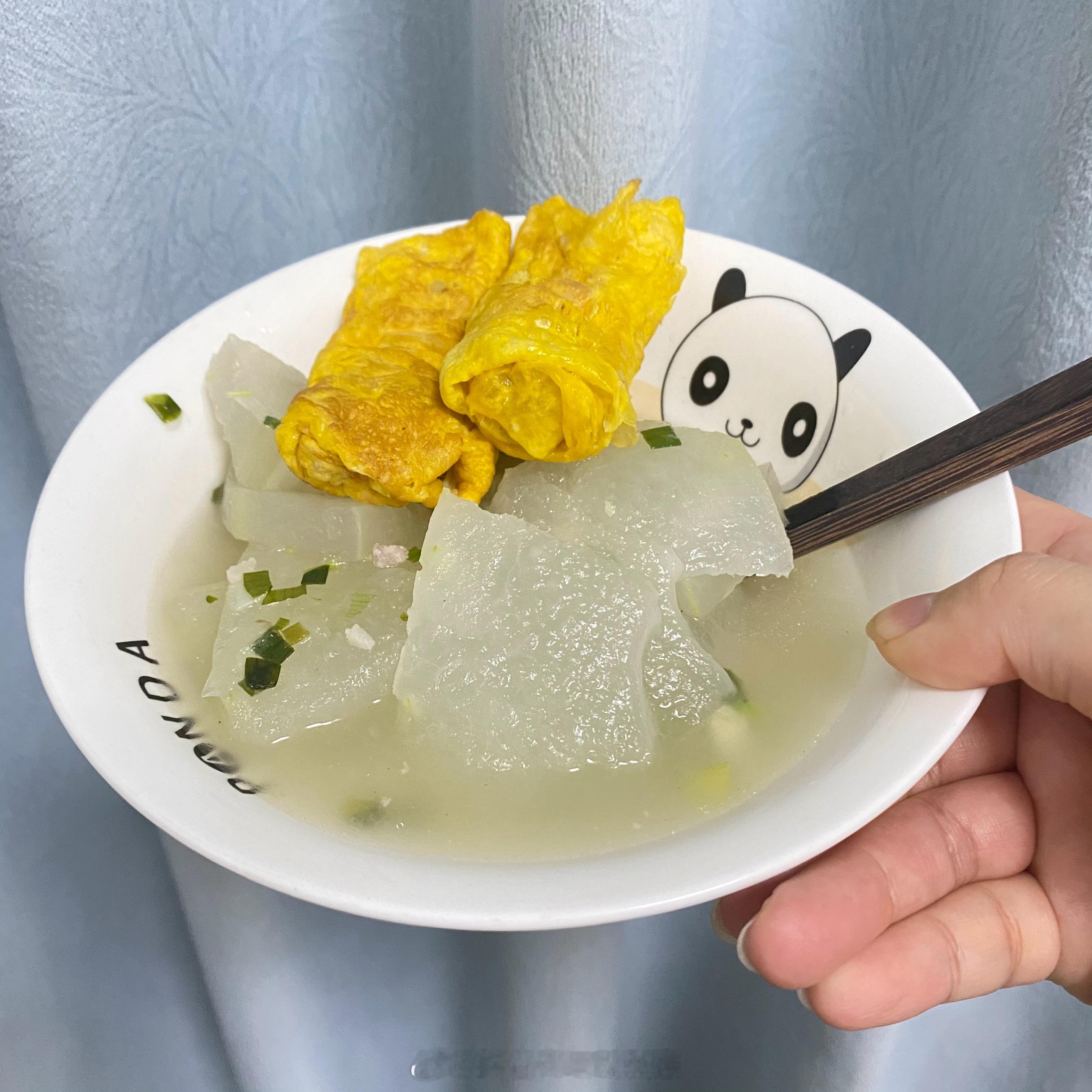饭前先喝汤 