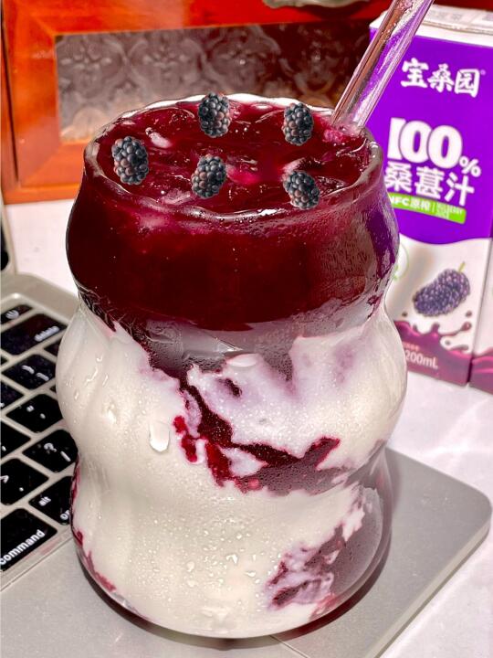农科院出品！比奶茶好喝的100%桑葚汁！！！