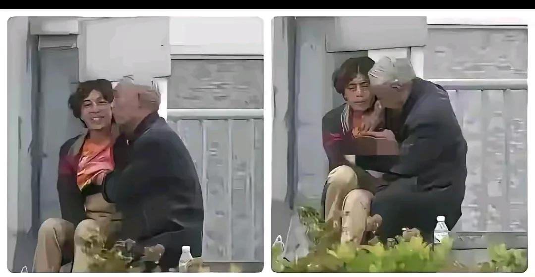 近日某公园里一位大爷和大妈亲密约会的视频和照片引爆网络，由于两人动作幅度与年龄对