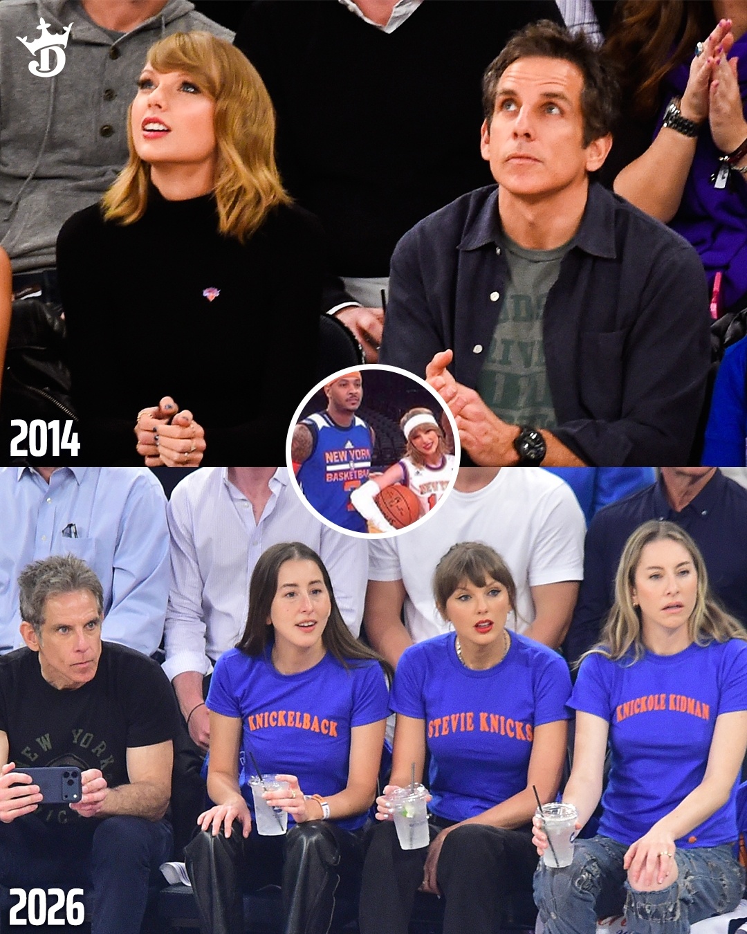 霉霉不是尼克斯铁杆？！这简直是个笑话！NBA主持人让泰勒斯威夫特滚出去