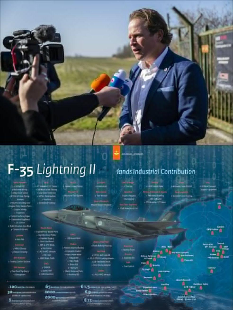 即将卸任的荷兰国防部长图伊曼表示：如果美国阻止 F-35 的软件更新，我们将破解