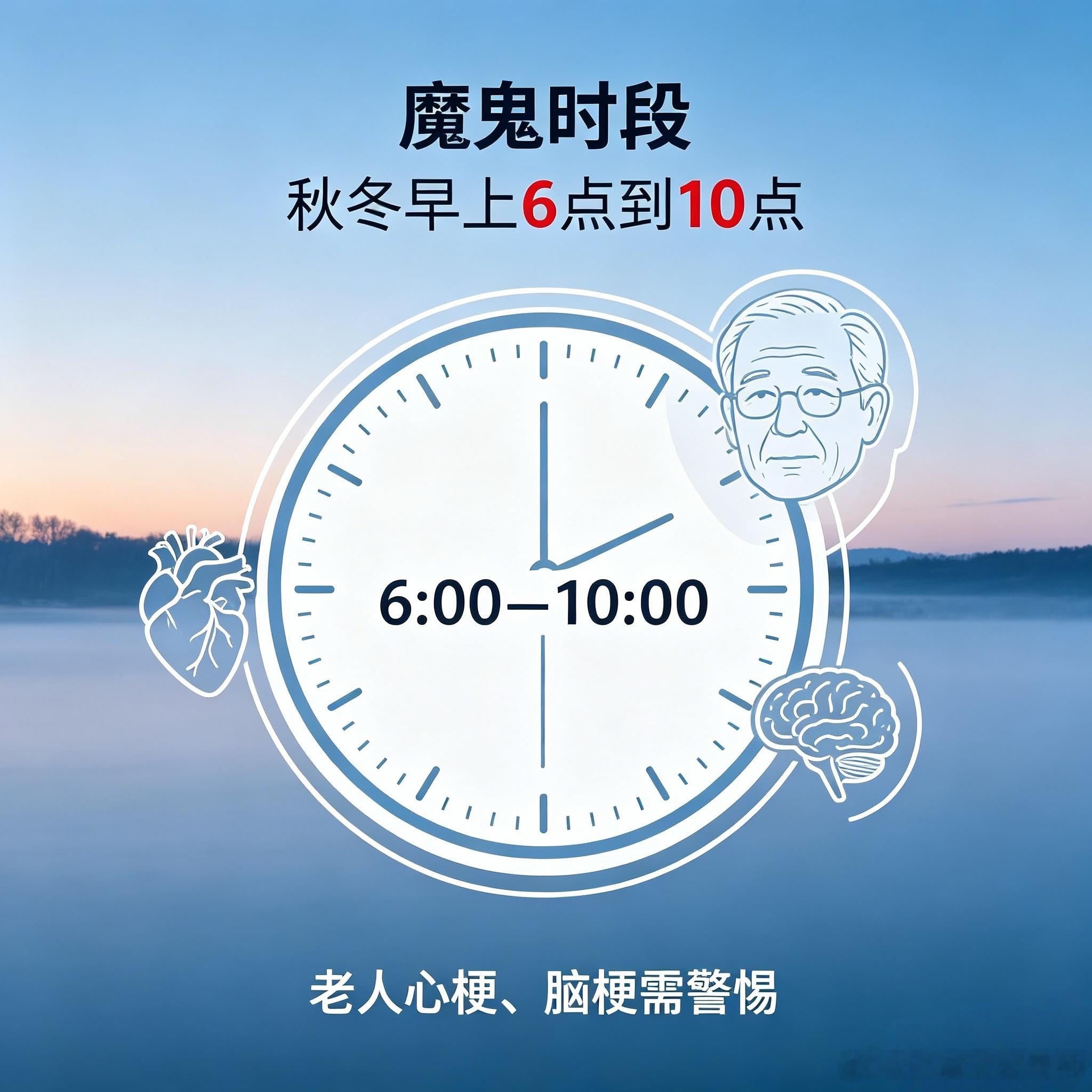 重阳节疼痛管理公开课健闻登顶计划 秋冬早上6点到10点，是老人心梗、脑梗的“魔鬼