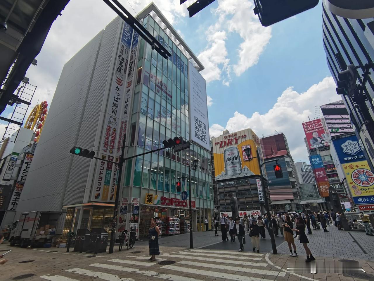 大阪逛街中