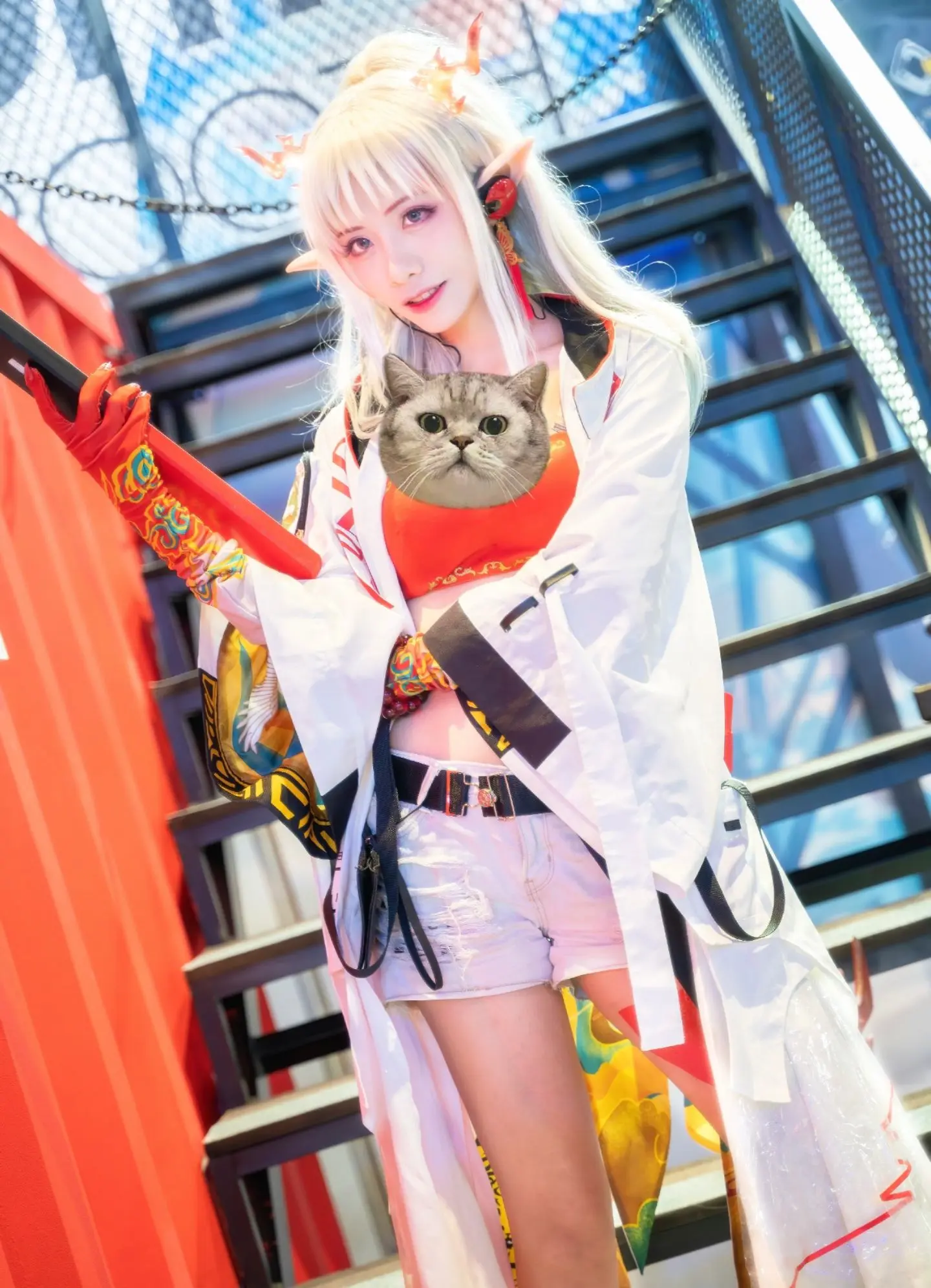 漫展养眼造型大赏  一种很新的cosplay cosplay 性感美女...