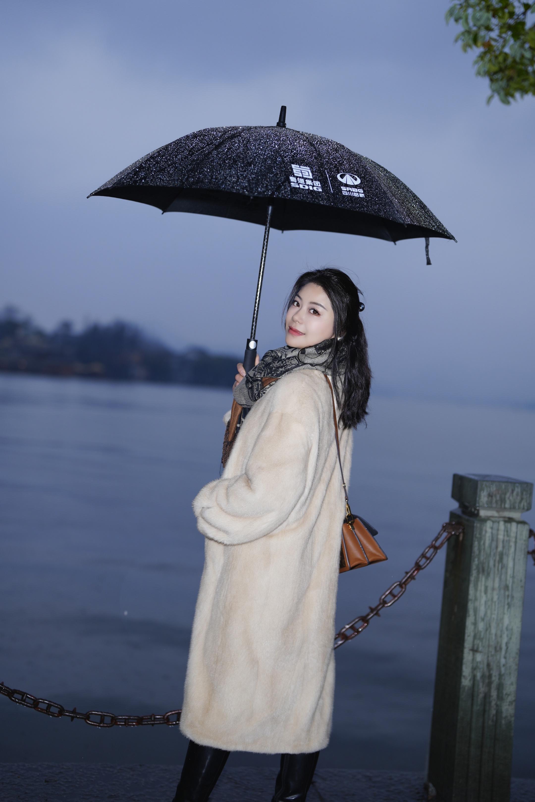 烟雨西湖