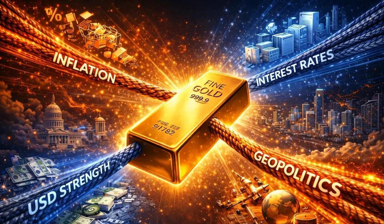 2026年中东油价暴涨，黄金冲上5600美元高位后竟狂泻，为何避险王牌瞬间变烫手