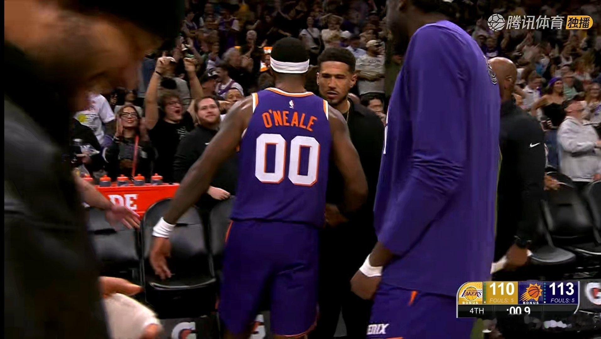 全场比赛结束，湖人110-113太阳，你有啥想说的？湖人vs太阳