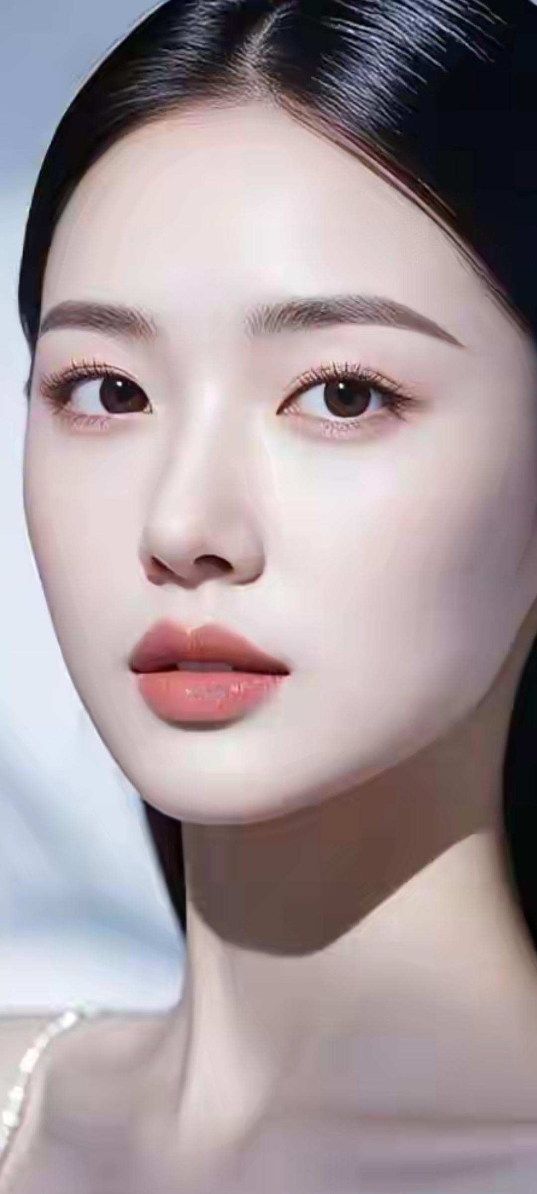 温柔甜美的少女，梦幻般的妆容，让人心动不已。
