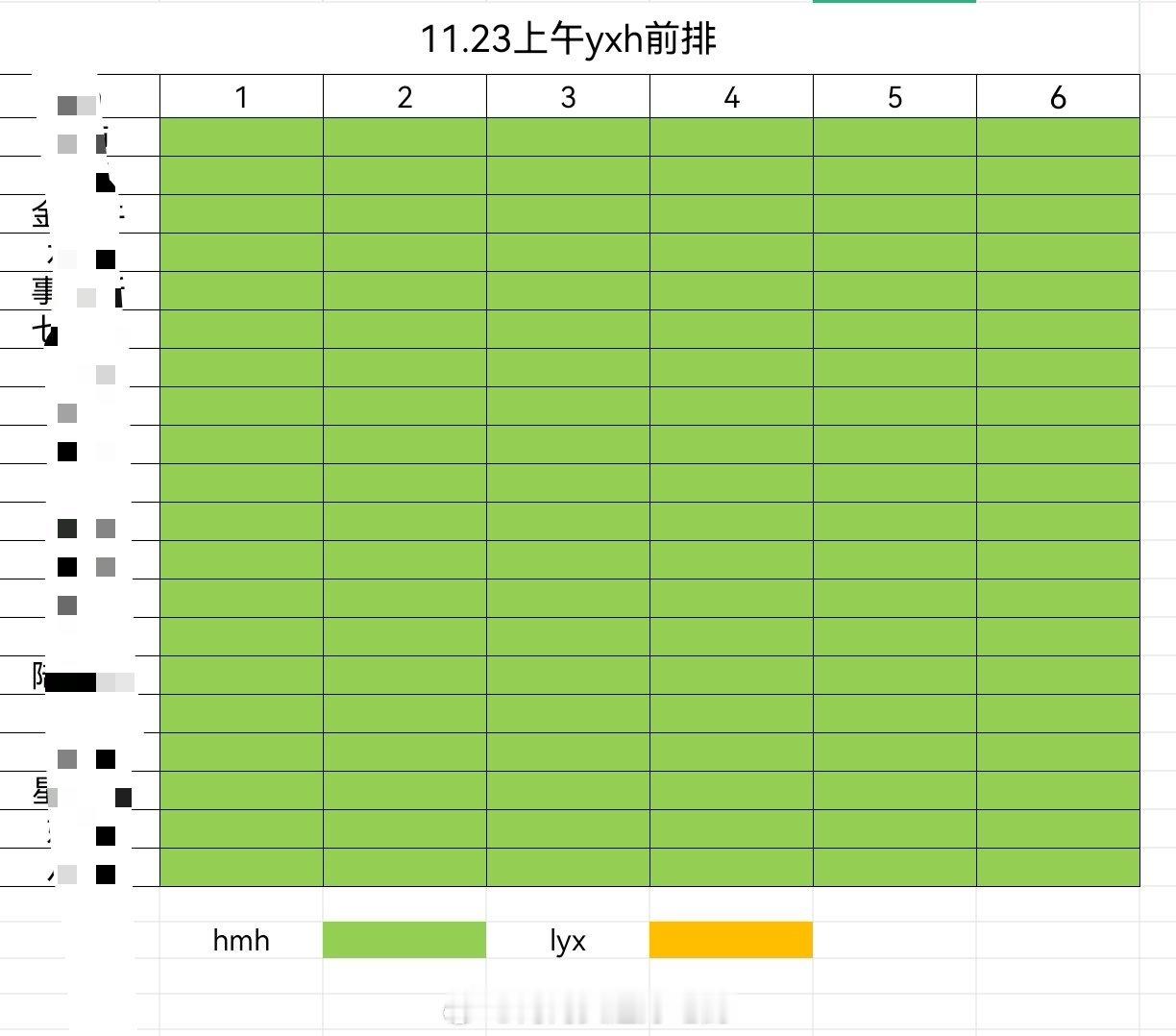 侯明昊、卢昱晓两家22-23两天粉丝交流侯明昊粉丝前排全图 