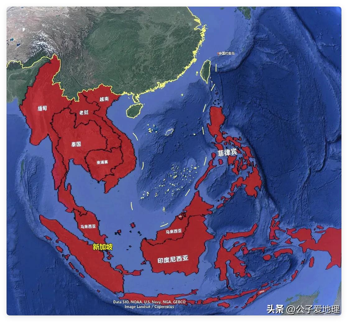 为什么在古代历史上，东南亚没有出过特别强大的政权？
你有没有想过一个事：东南亚土