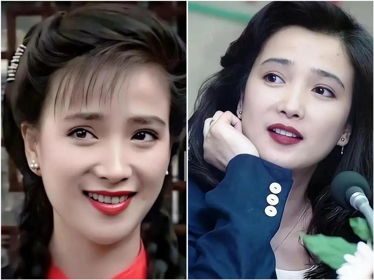 都说何晴是江南水乡走出的温婉美人，

可好友徐松子和宋晓英却在访谈里说出了大实话