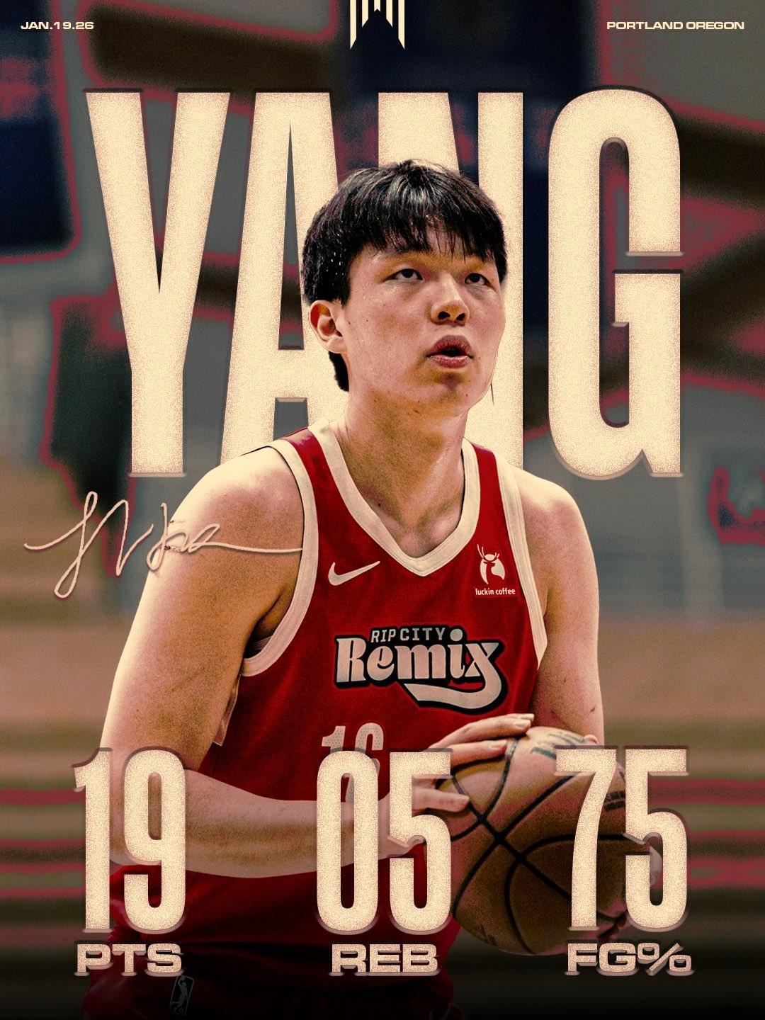 一步之遥，杨瀚森全明星获得10.4万票，高居全联盟第36位。

NBA第75届全