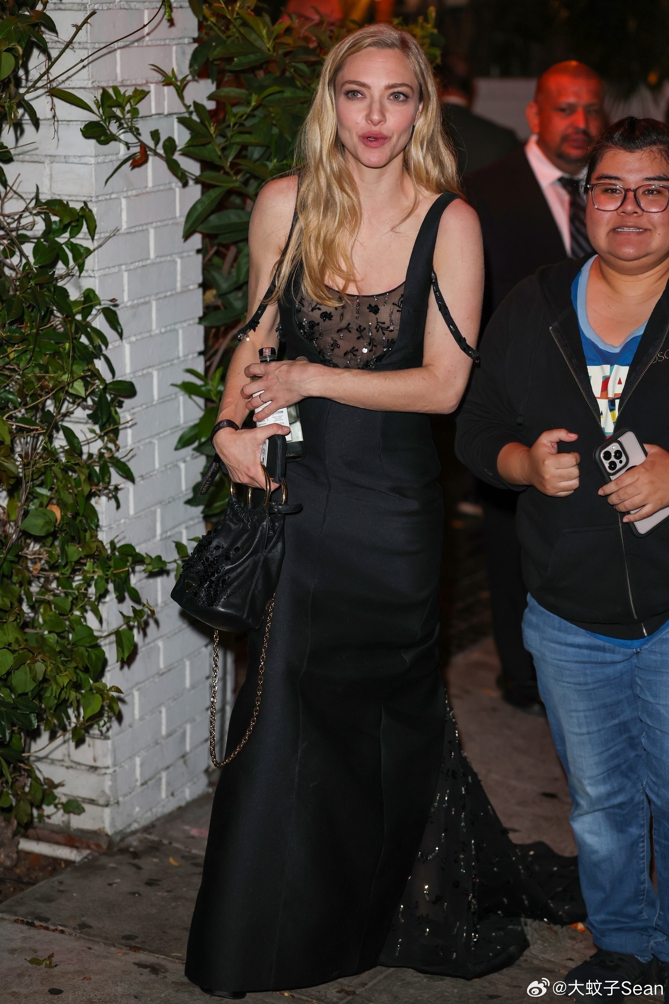 Amanda Seyfried阿曼达塞弗莱德在洛杉矶外出，前往Château 