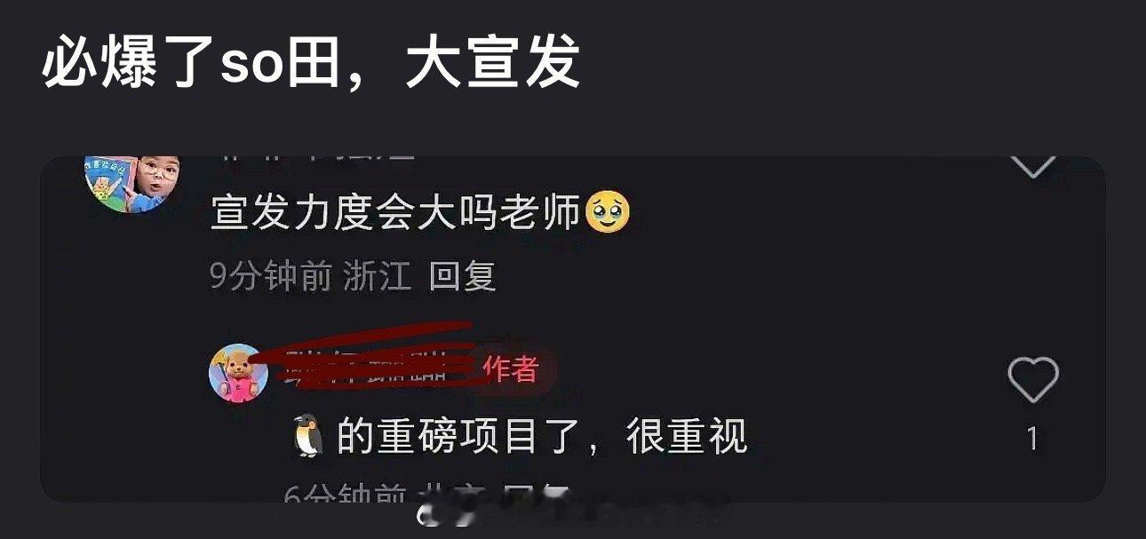 有瓜主说子夜归是🐧 的重磅项目，很重视，宣发力度会很大，是买股许凯和田曦薇的c