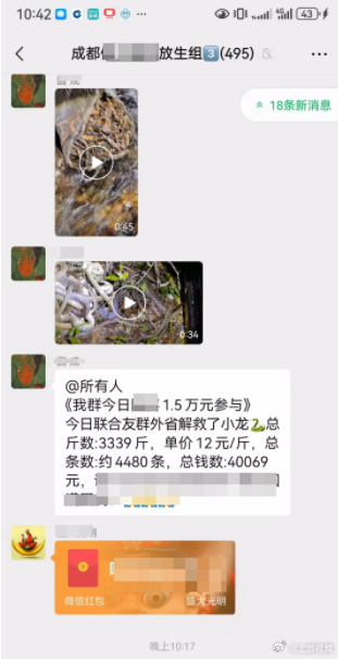 #成都青龙湖放生3000多斤蛇系谣言#【“成都青龙湖放生3000多斤蛇”系谣言，