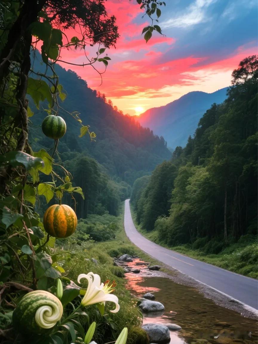 若赶不上凌晨五点的日出
别沮丧 不妨瞧瞧傍晚六点的夕阳
生活并非只有一种奔赴
错