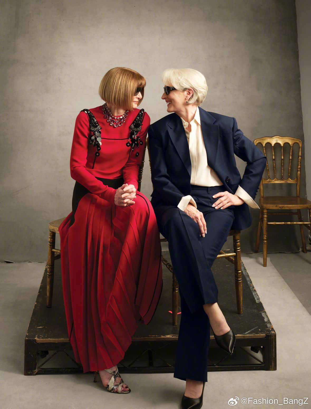 《穿PRADA的女王2》宣传阵仗实在强大，Meryl Streep 携手 Ann