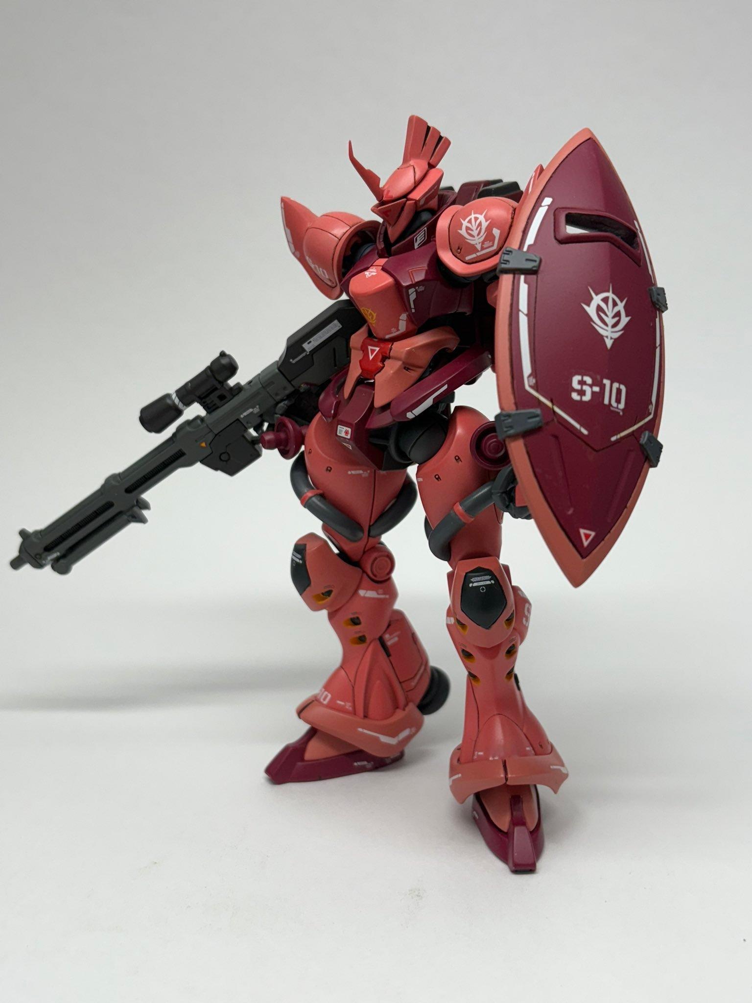 GQ高机动型强人（by RED★RUM）高达模型[超话]高达模型 ​​​