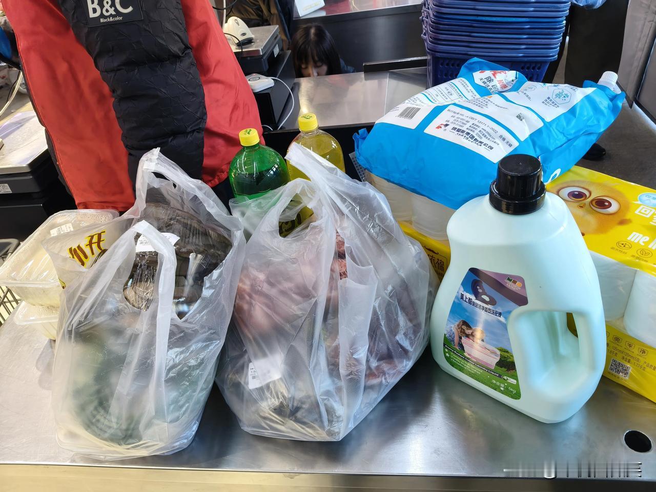 买了这么多东西