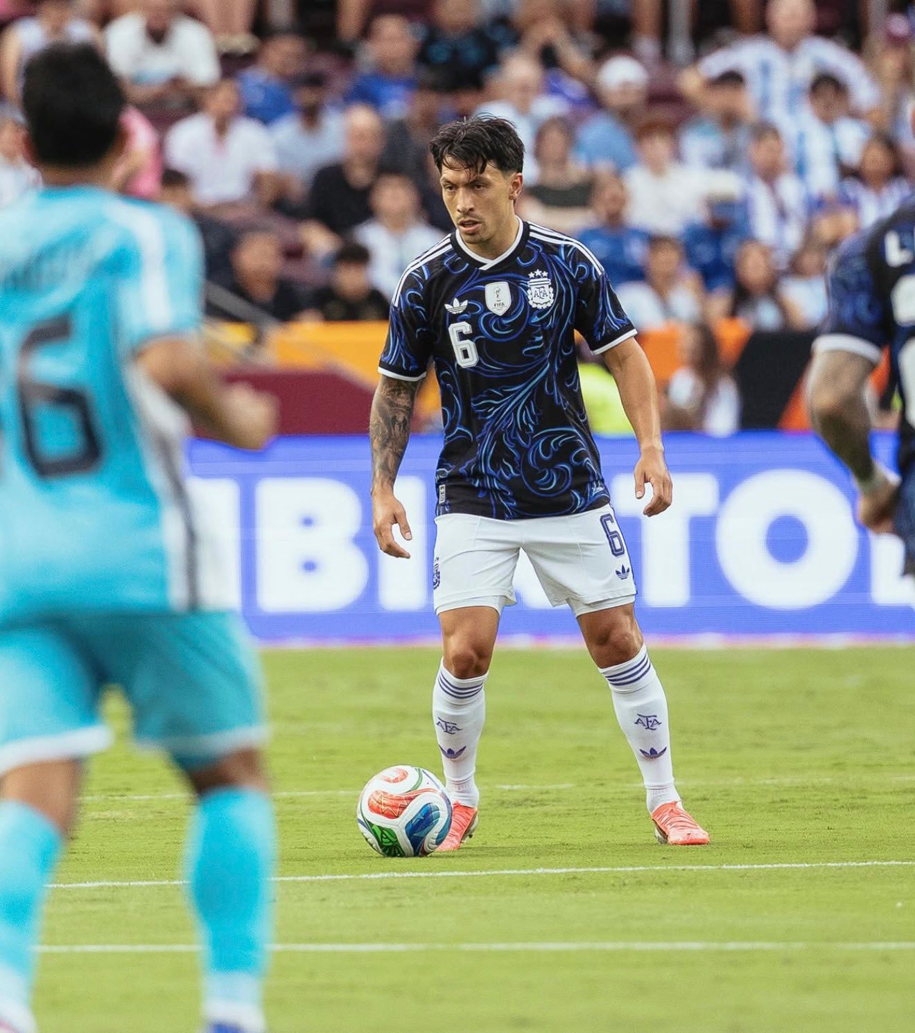 在阿根廷2-0击败洪都拉斯的比赛中，利马踢了63分钟。曼联世界杯