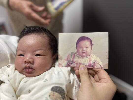 复刻版的爸爸👨