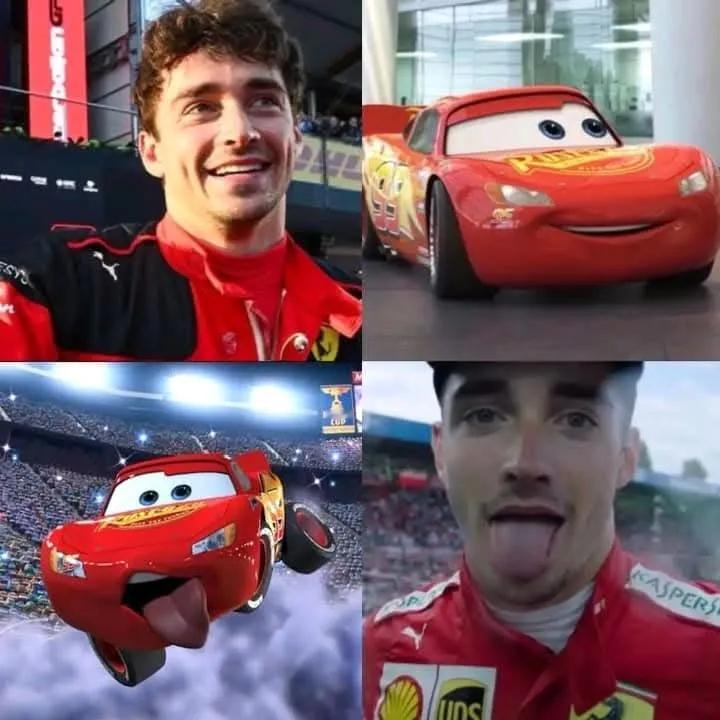 F1车手撞脸的动画角色F1跨年电影愿