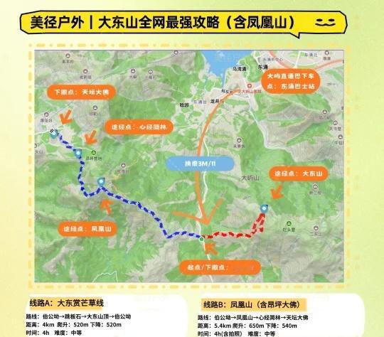 官方版:史上最强“大东山”徒步交通攻略
💡大东山11-12月芒草季怎么玩？怎么