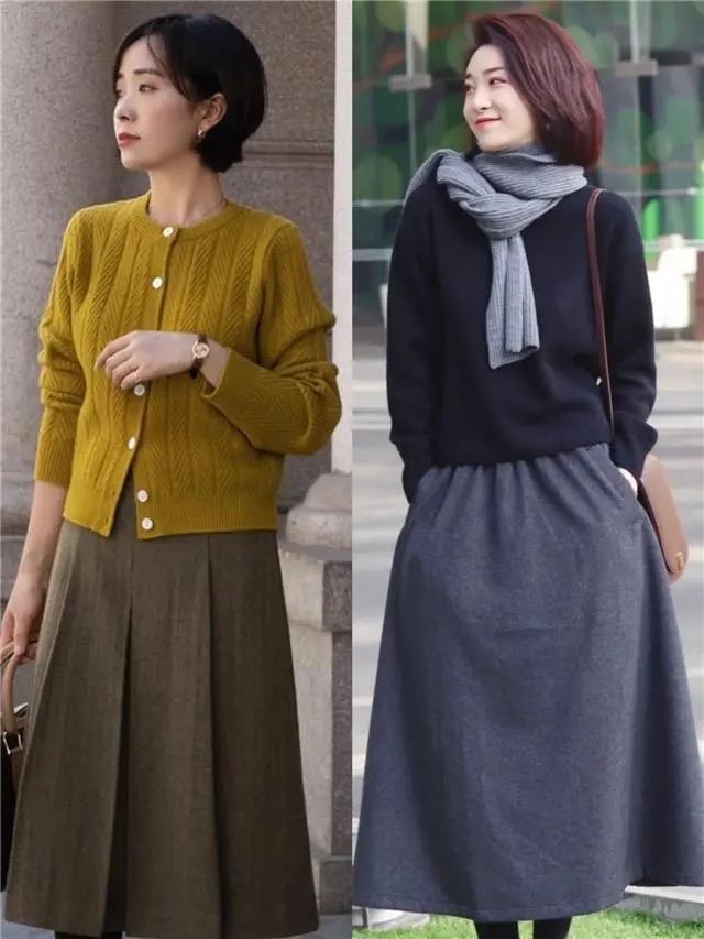 上海妈妈真会穿！裙穿长、衣穿松、色不过三，美得优雅又时髦
上海妈妈的服装穿搭，虽