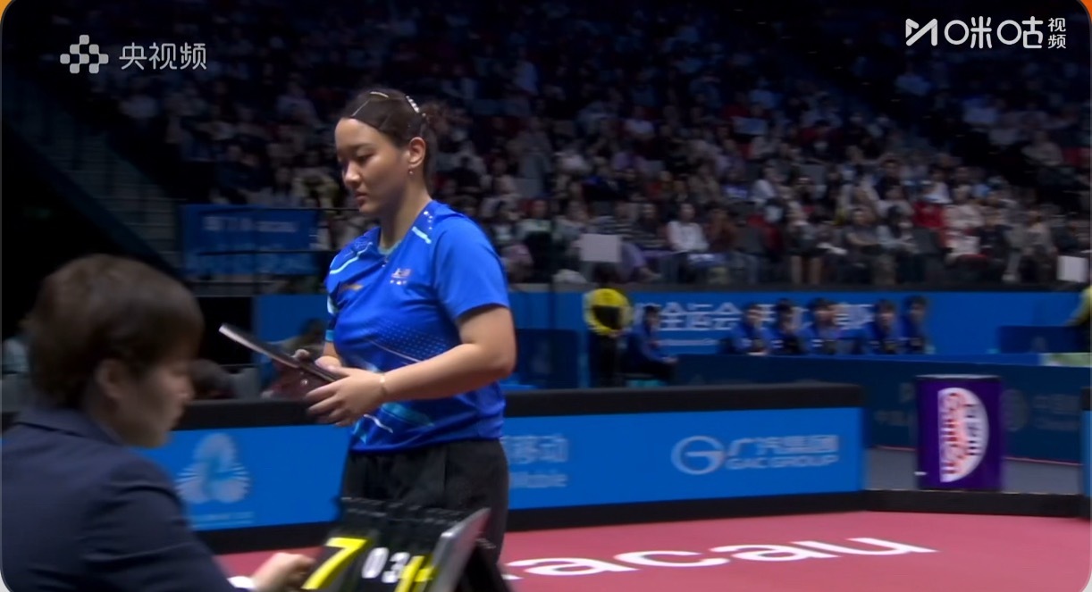 2025大湾区全运会女子单打32-16陈梦4-0孙铭阳（11-5 11-5 11
