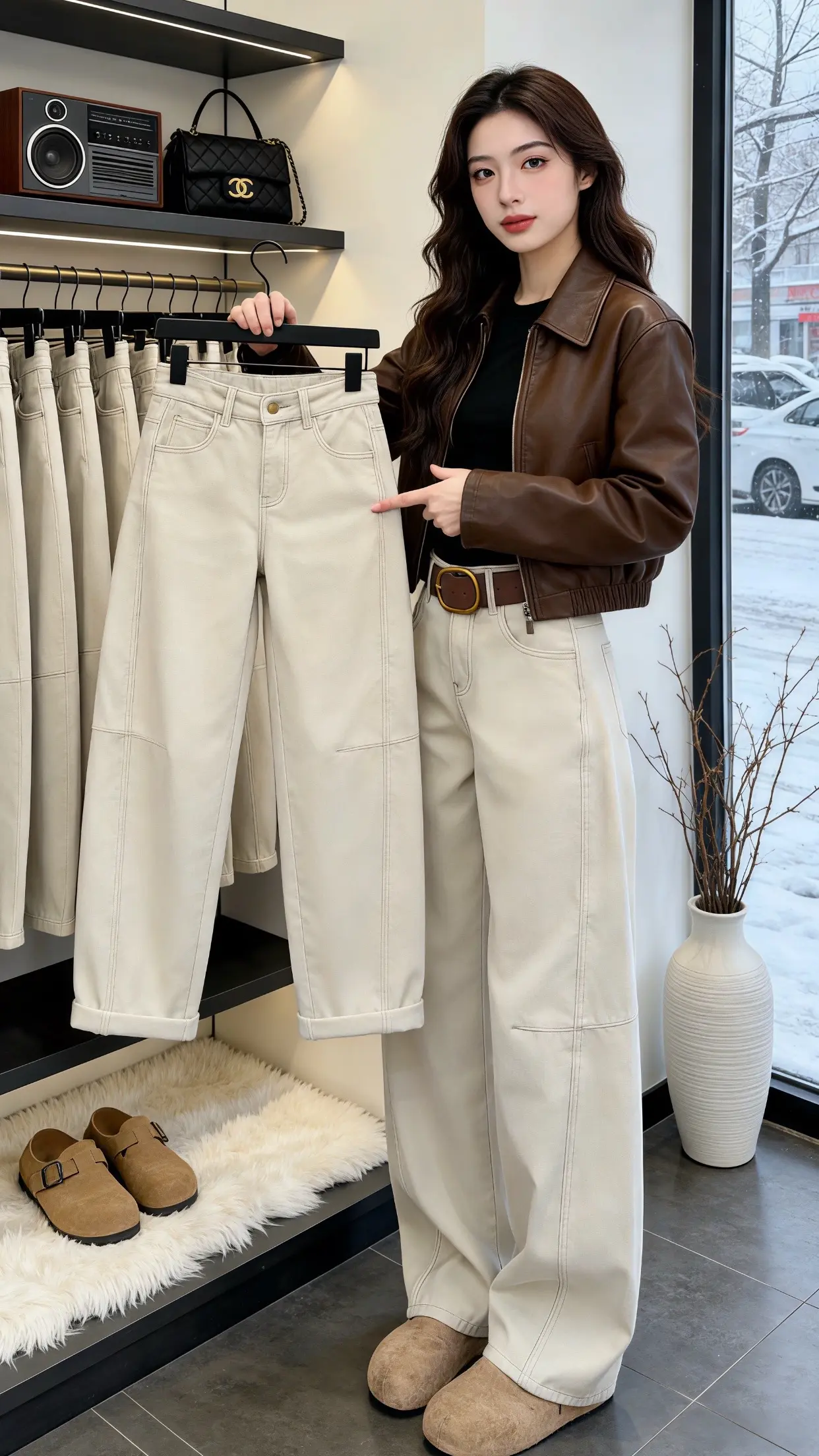 穿出你的时尚感觉 时髦精look被我轻松拿捏 显高显瘦显腿长 复古穿搭 春款上新