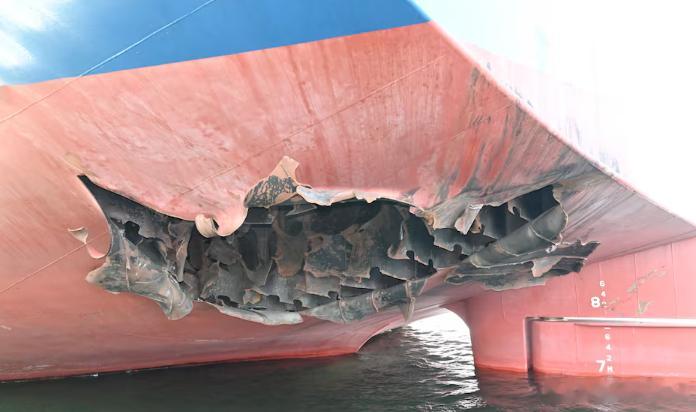 韩货轮在霍尔木兹海峡遇袭爆炸 韩国调查指武器疑为伊朗仿制中方技术导弹海外新鲜事 
