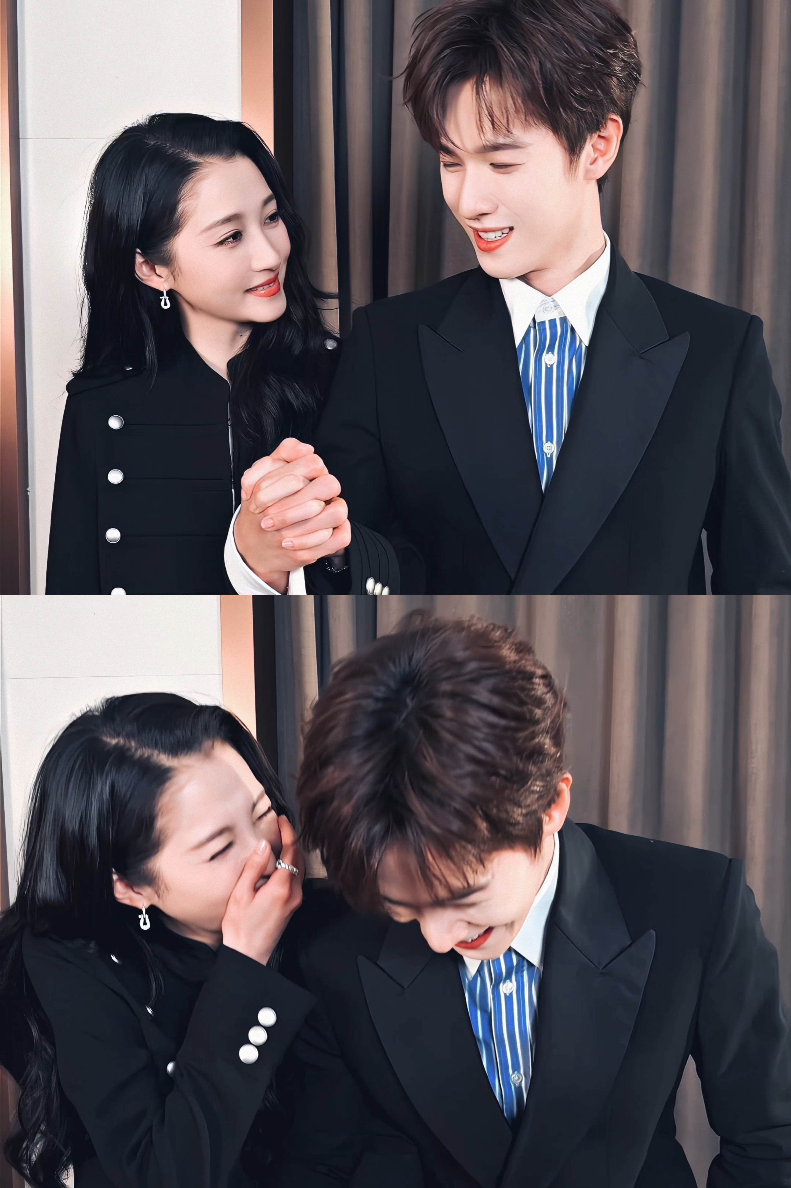 甜晕我了定晴信武的婚礼能不能速速开席！！！关晓彤李昀锐头纱捧花合照