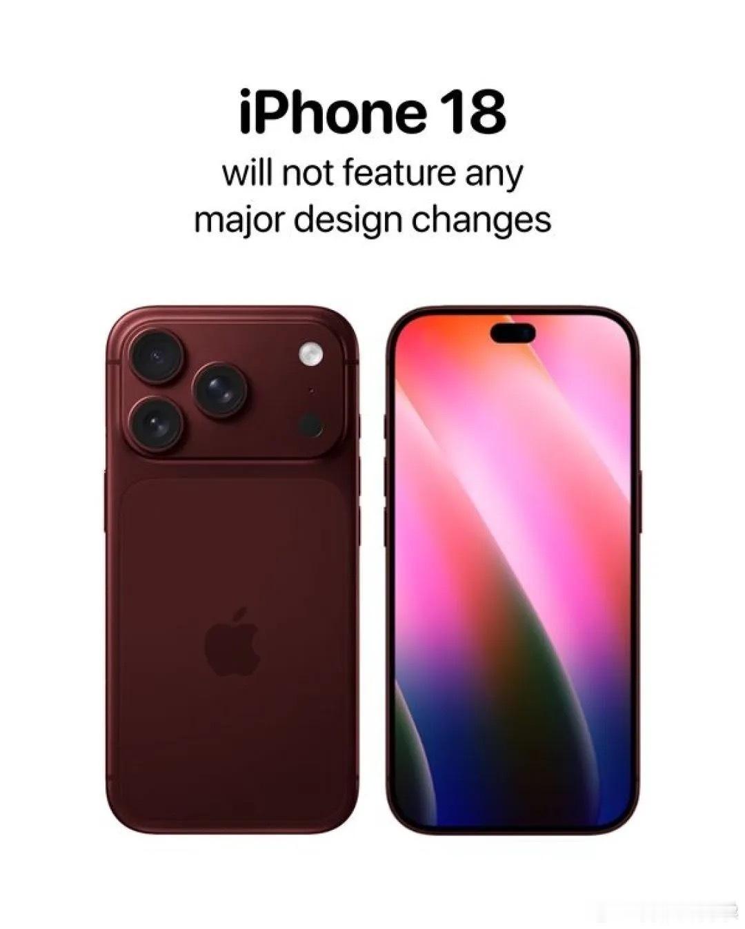 iPhone18或大幅涨价iPhone18还没发布呢涨价消息满天飞，Pro版据说