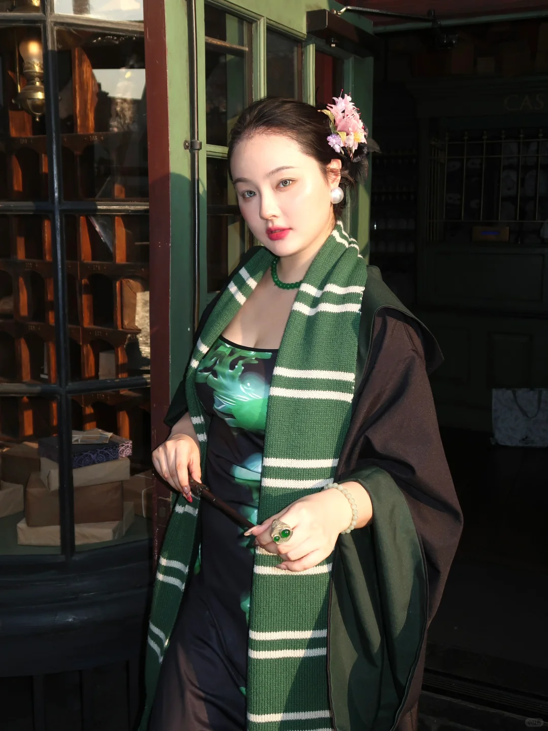 听说了吗？斯莱特林来了一位神秘的东方女人