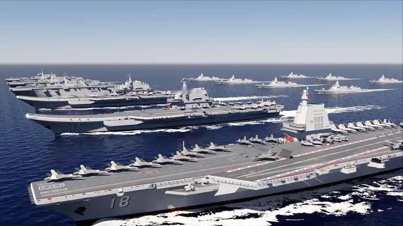 南部战区4月24日宣布，055型万吨大驱遵义舰率107编队在菲律宾吕宋岛以东海域