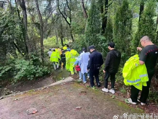 丽水青田七旬老人走失深山3小时找回雨天山路湿滑光线昏暗，青田七旬患病老人深山走失