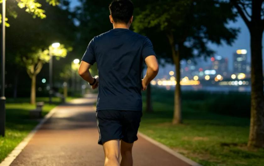 福州一29岁小伙，36℃高温夜跑近1小时，停下后一口气灌下大半瓶冰饮，几分钟后胸