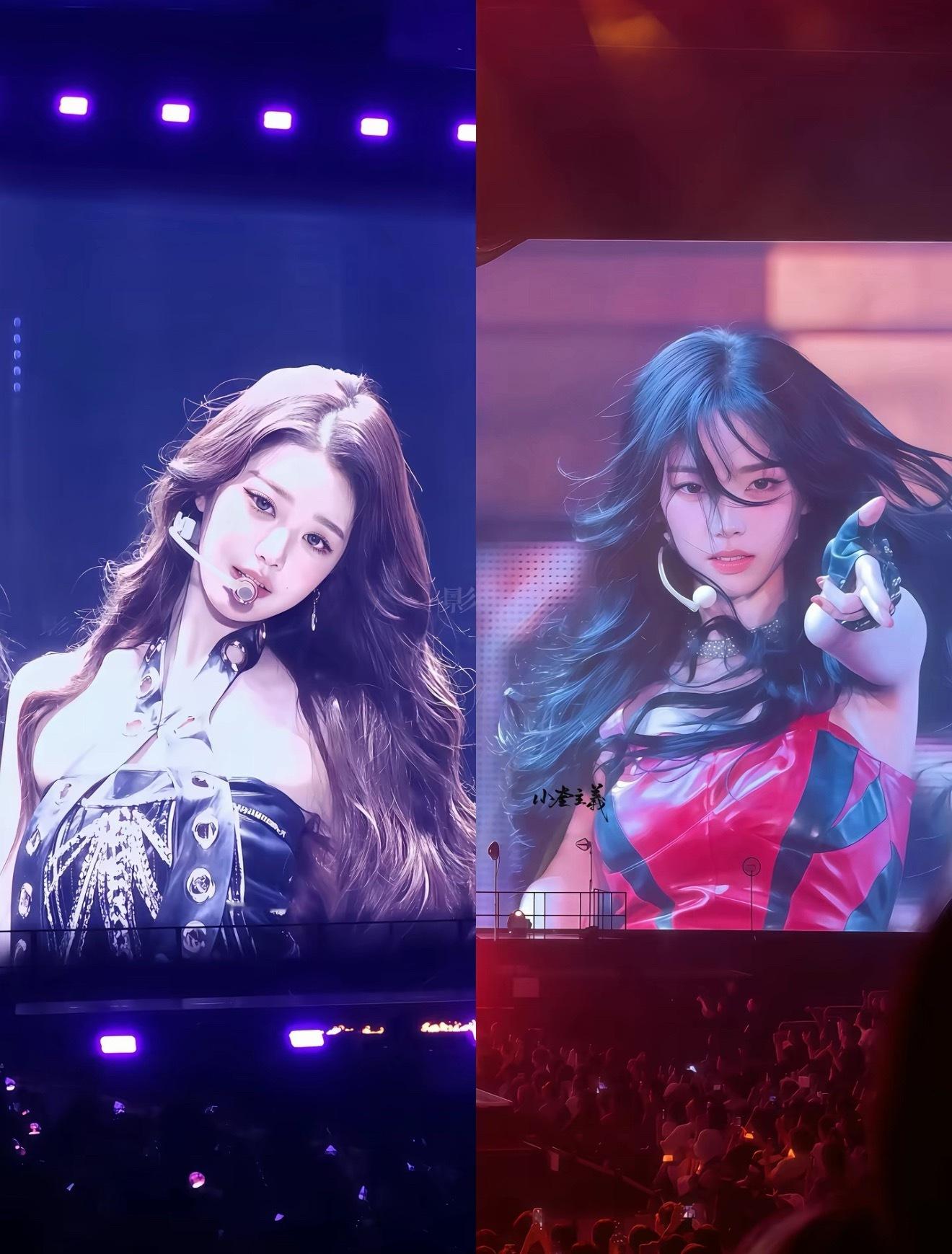 张元英穿搭基础身材就不基础柳智敏演唱会大屏神图 【张元英 柳智敏】日月同辉最权威