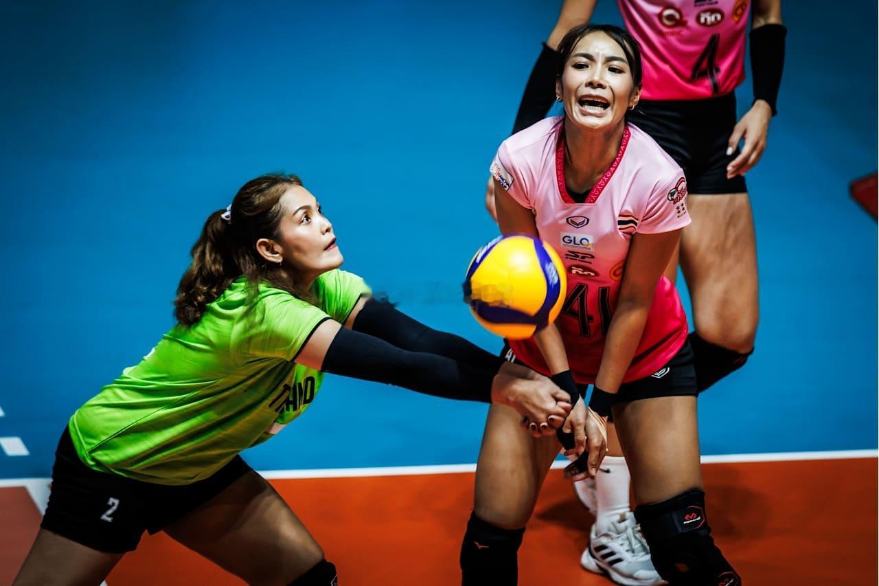 【泰国呵叻战胜春武里至尊晋级亚冠决赛】2026年亚洲女排冠军联赛半决赛，泰国呵叻