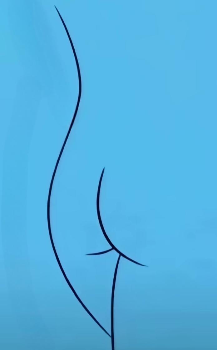 时间过去太久了，前女友的模样渐渐淡去，最后能记起的，唯有这寥寥数笔