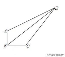 中考数学必刷题，几何题：
如图所示，在四边形ABCD中，CD=10，BC=4，A