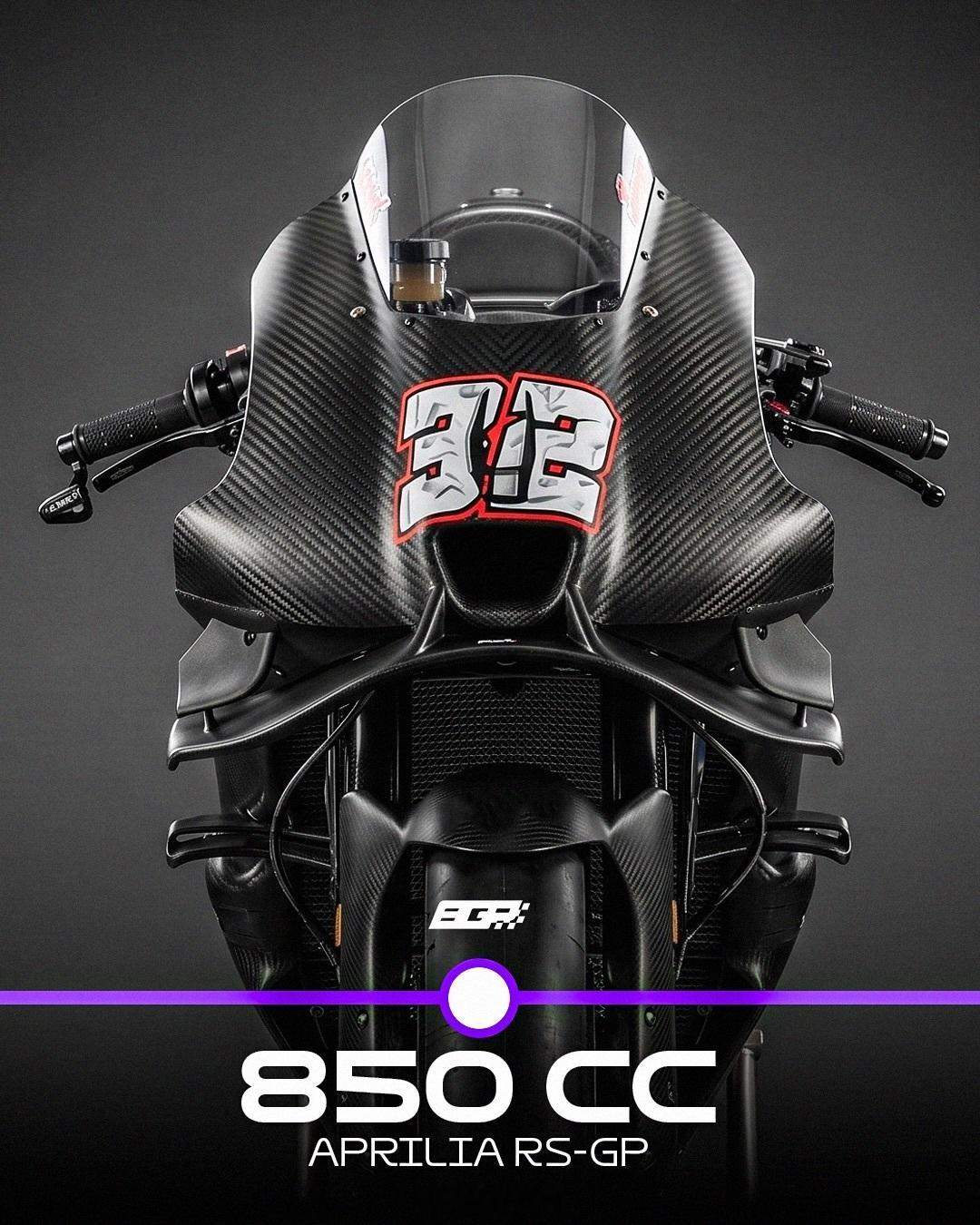 阿普利亚KTMyamaha三家850cc赛车的正脸motogp