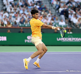 阿尔卡拉斯太强啦！强势逆转取得2026赛季14连胜ATP1000印第安维尔斯大师