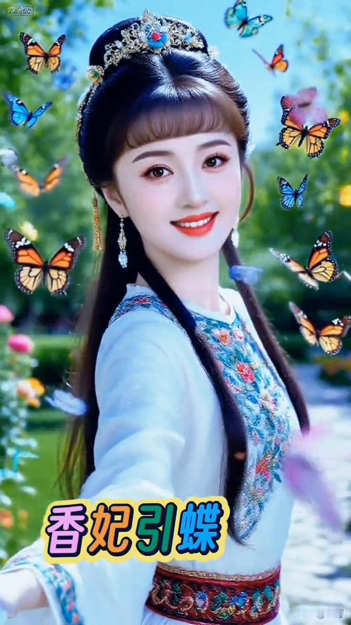 香妃引蝶。