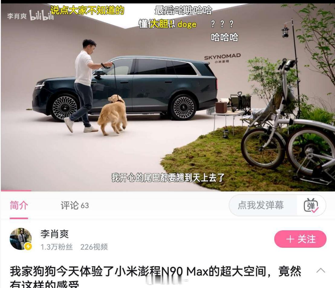 卧槽，狗子坐这么好的车，难怪尾巴翘天上去了 