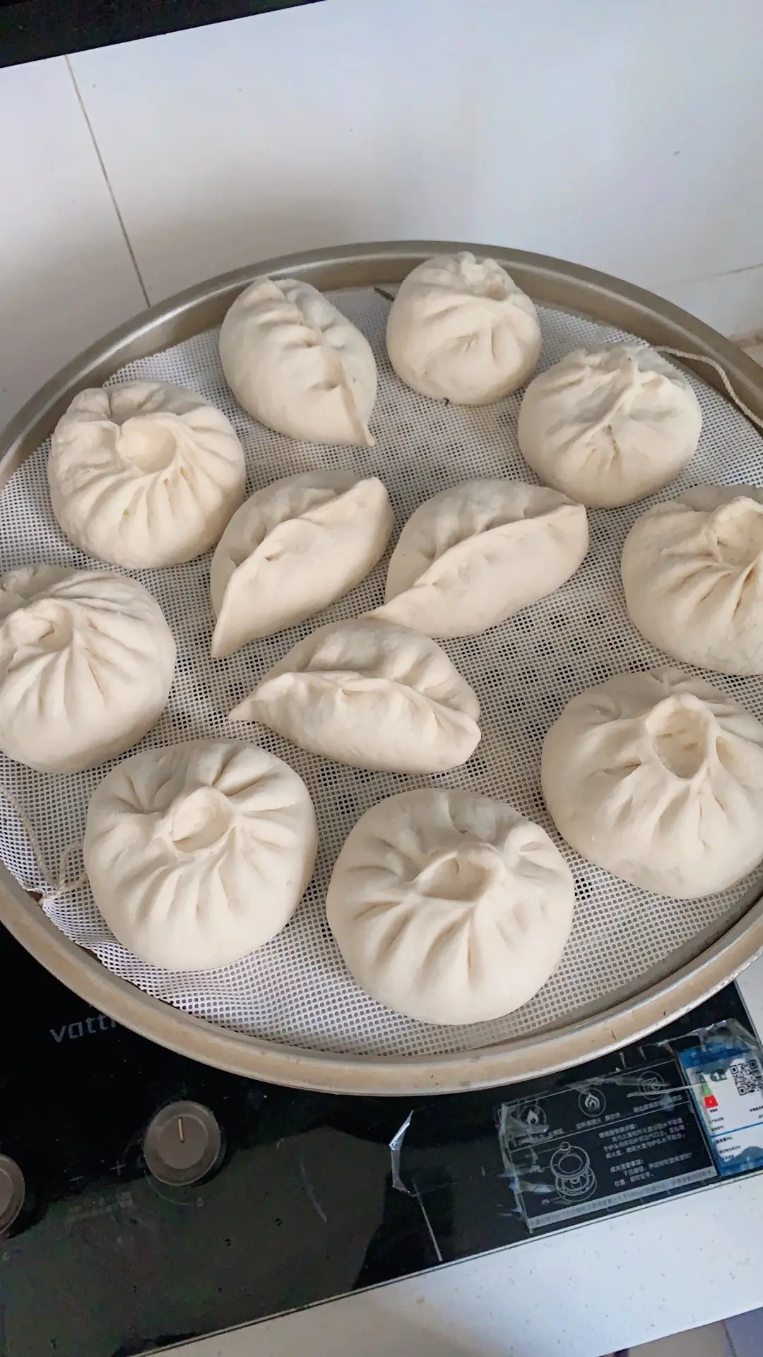 鲜肉白菜馅包子