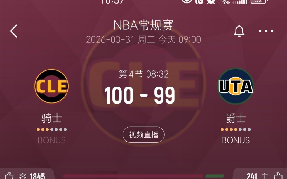 爵士你要干什么？骑士vs爵士