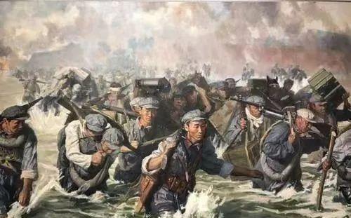 四渡赤水简单来说，就是40万国军把3万人的红军包围在了一条河附近，结果来来回回跑